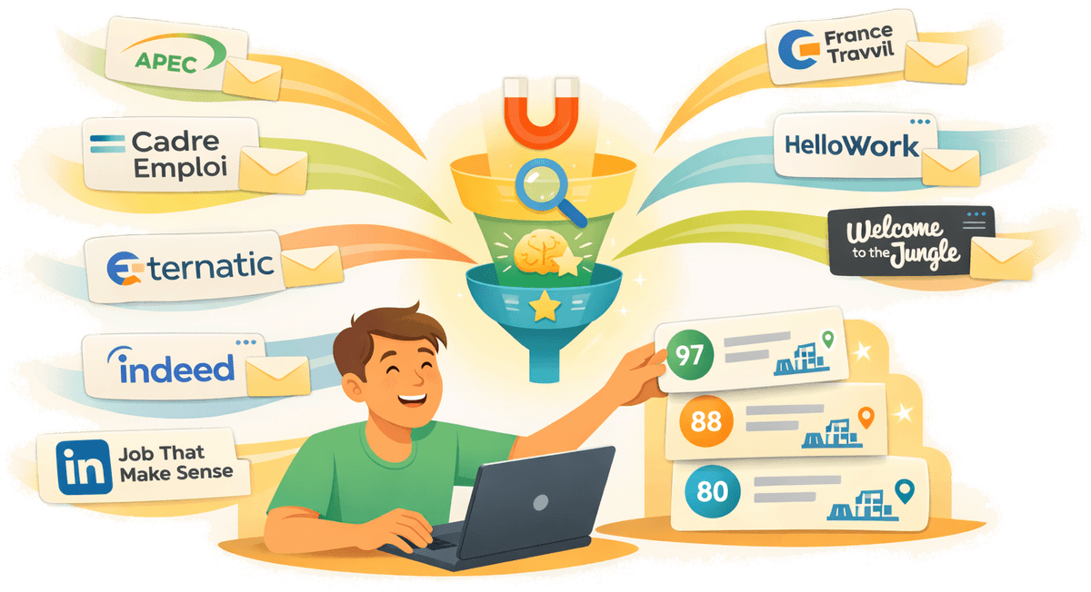 Job-Joy — collecte, analyse IA et scoring de vos offres d'emploi
